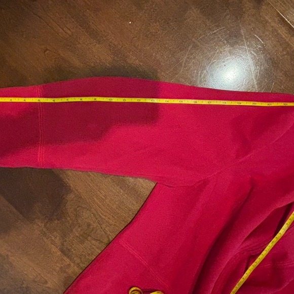 Conrad C Faux Suede Red Jacket - Picture 13 of 14